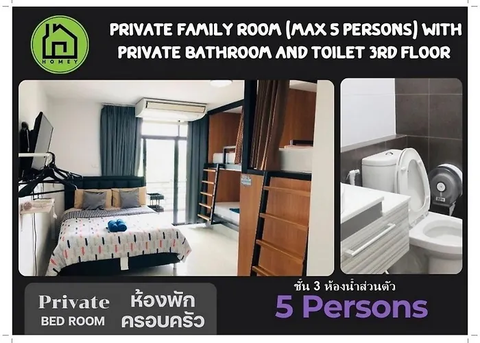 Homey-sleepy Don Mueang Airport Hostel